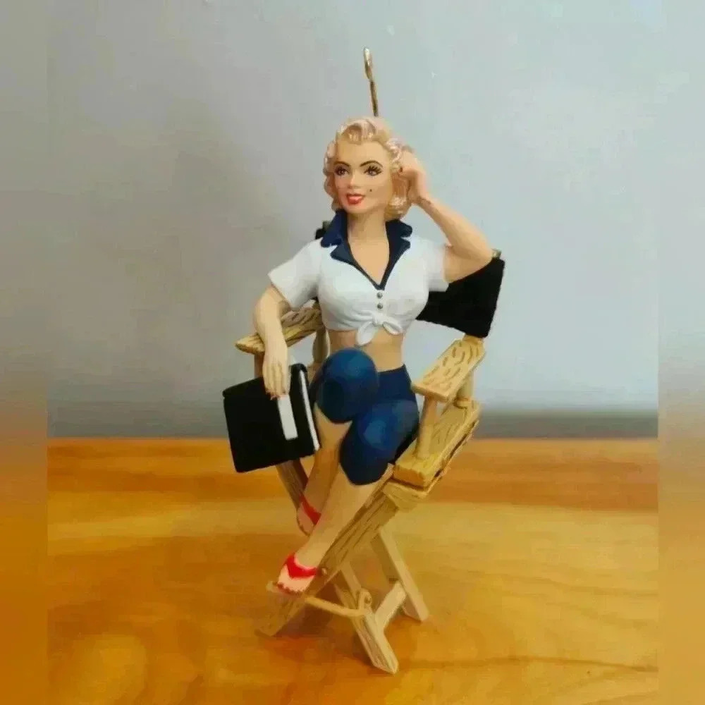 Vintage Marilyn Monroe director Christmas ornament